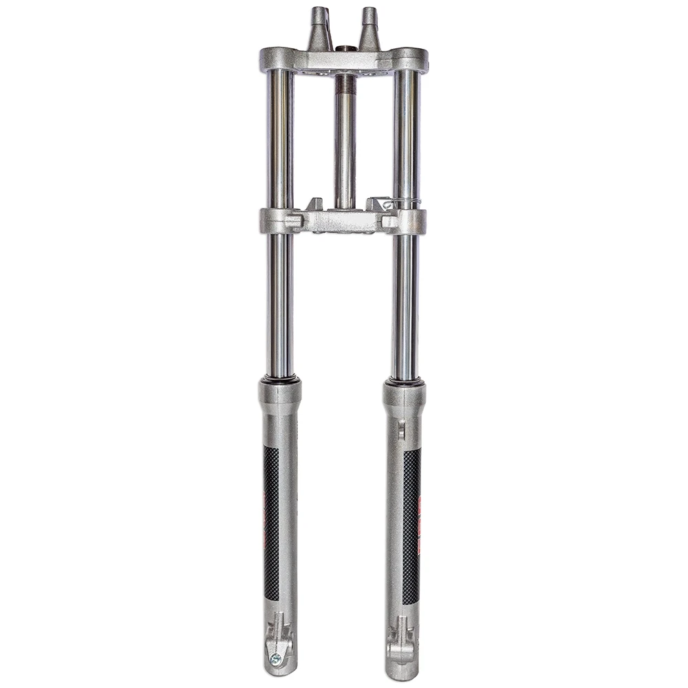 Telegabel Puch für Scheibenbremse, Standrohr 32mm, chrom