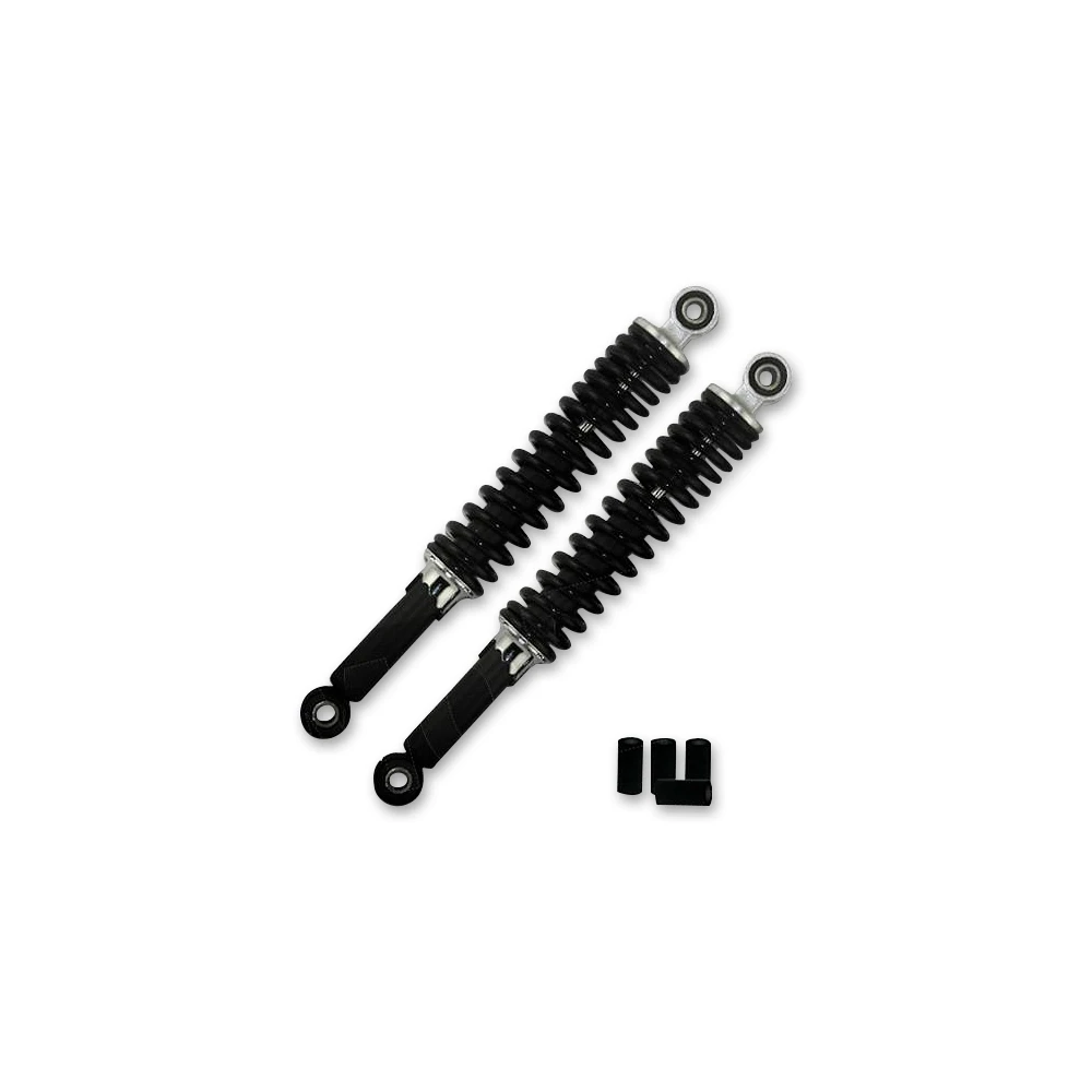 Stossdämpferset 10+10mm 24cm schwarz (Paar) universal
