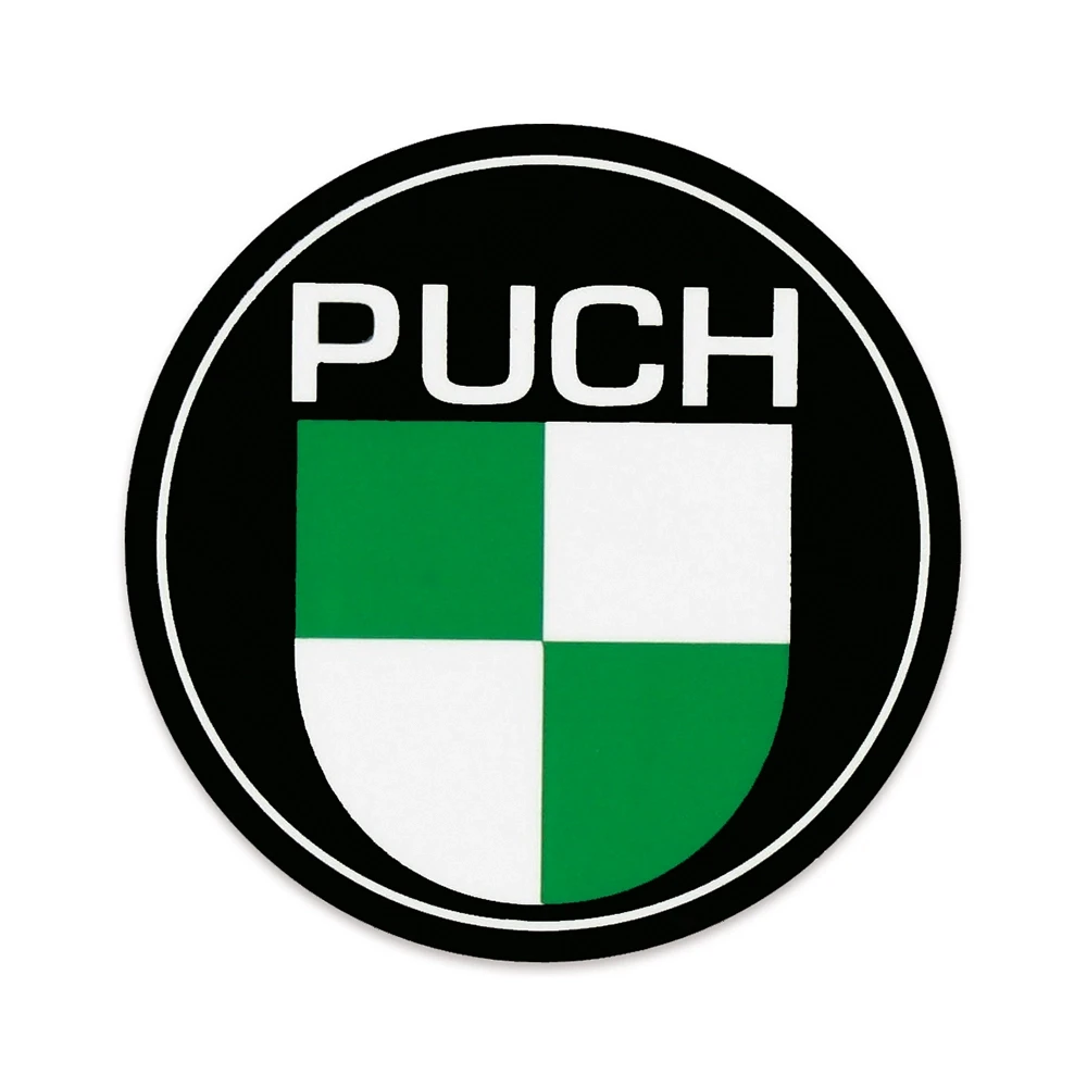 Aufkleber Puch Maxi grün/weiss (1 Stück)