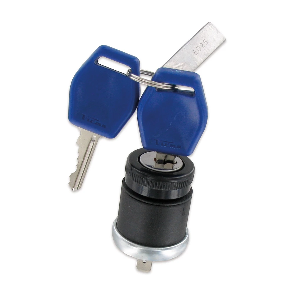 Zündschloss universal mit 3 Stecker