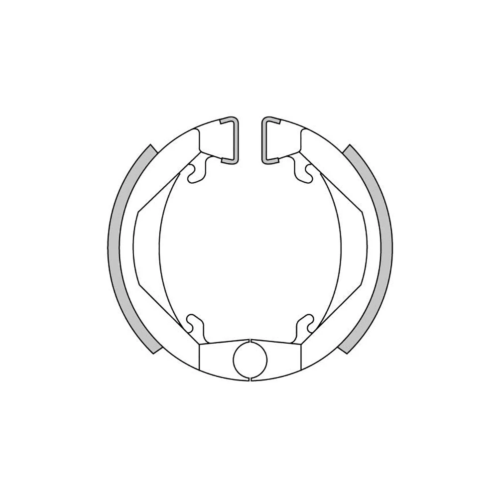 Bremsbacken Newfren Puch/Peugeot 103-105/Camino 80x18mm GF.1143