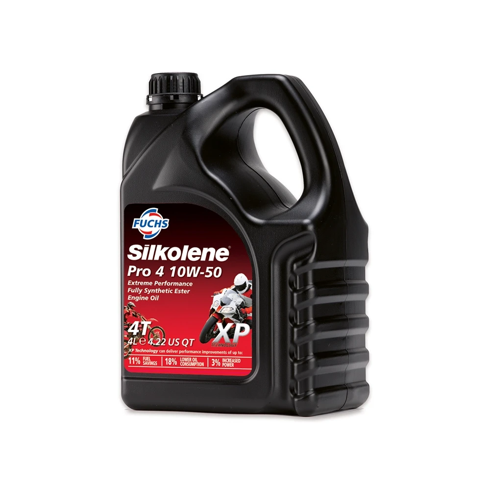 Motorenöl 4-Takt 10W-50 Silkolene Pro 4 XP vollsynthetisch 4 L