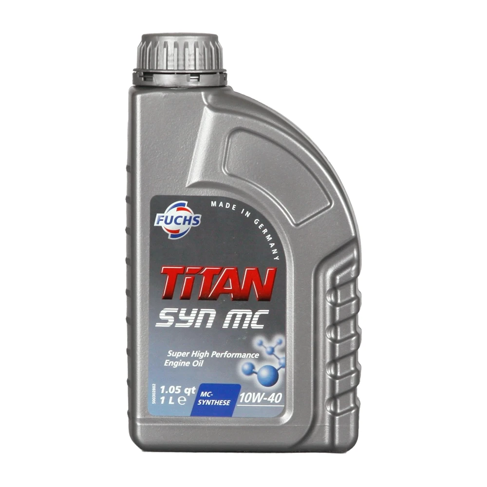 Motorenöl Auto 10W-40 Fuchs TITAN SYN MC Leichtlauf 5 L