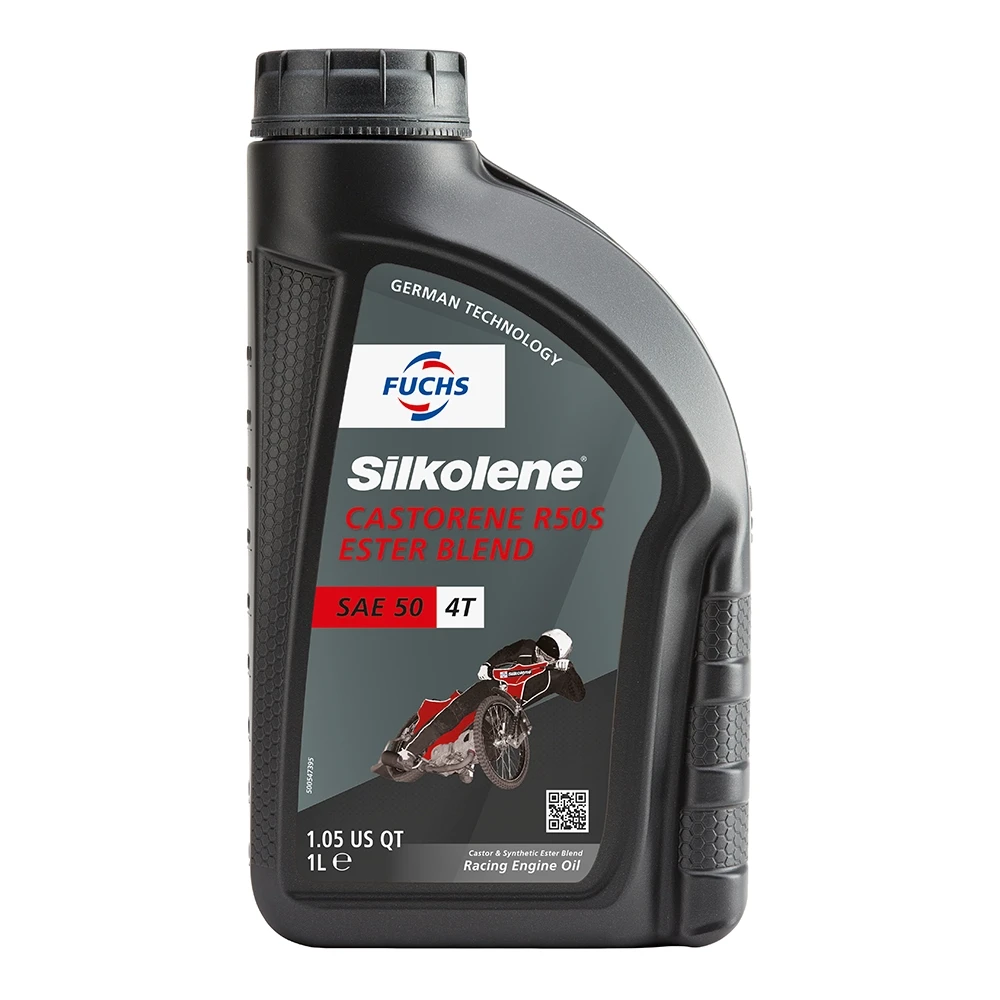Motorenöl 4-Takt SAE 50 Silkolene Castorene R50S Methanol vollsynthetisch 1 L