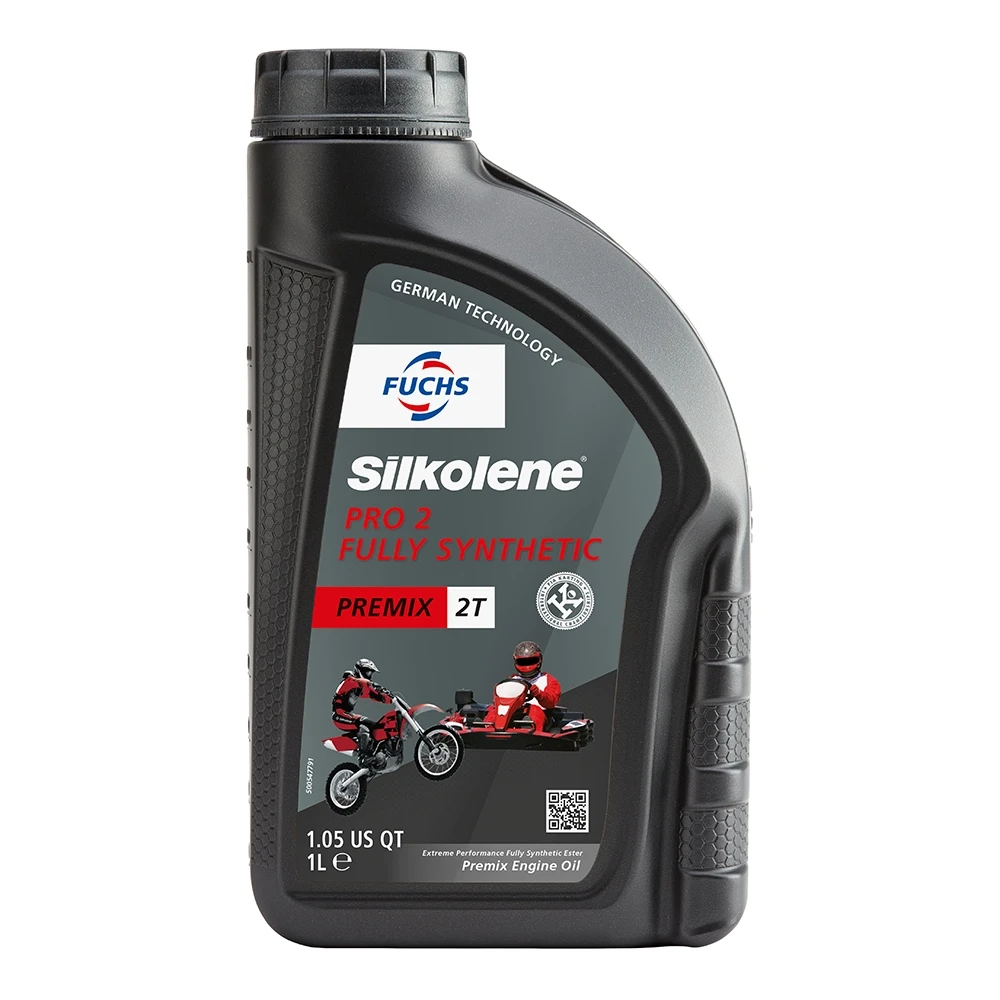 Motorenöl 2-Takt Silkolene Pro 2 Racing vollsynthetisch 1 L