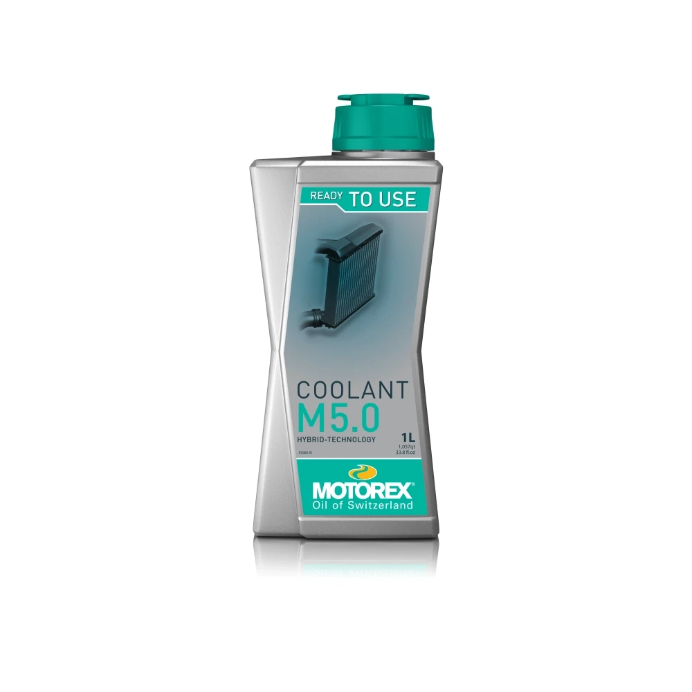 Frostschutz/Kühlwasser Motorex COOLANT M5.0 Hybrid ready to use 1 L (türkis)