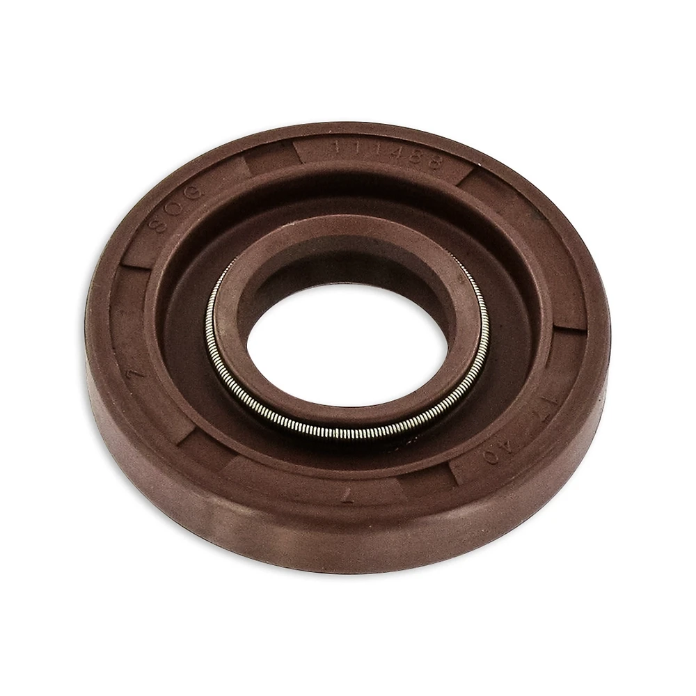 Simmerring 17x40x7 aus VITON mit Doppelfeder Puch E50