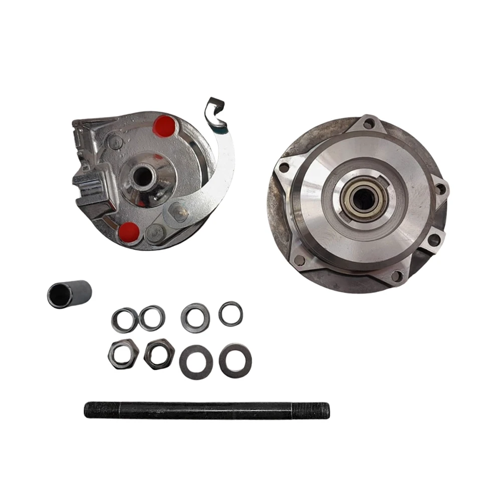 Radnabe vorne Puch Maxi / X30 LELEU mit Bremsteller und Achse