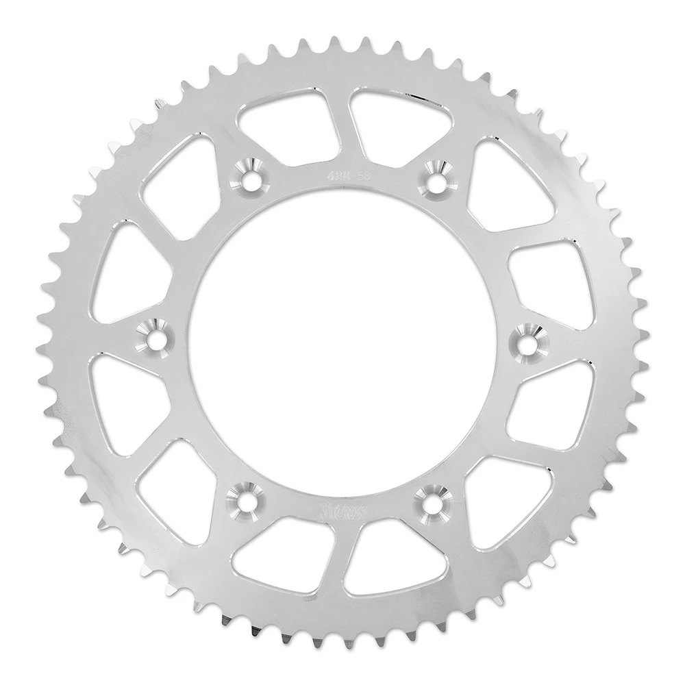 Zahnkranz 428/58Z Alu silber VENT Derapage, Baja 50-125