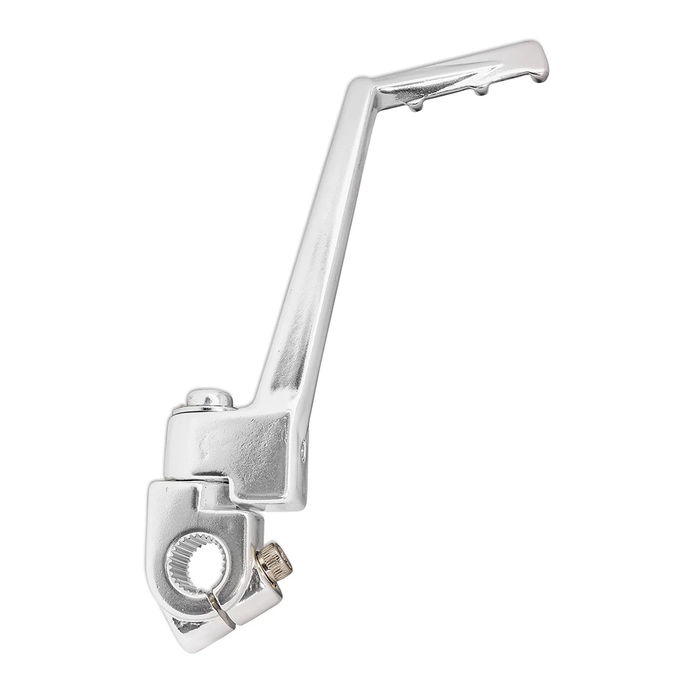 Kickstarter Minarelli AM6 Aluminium poliert