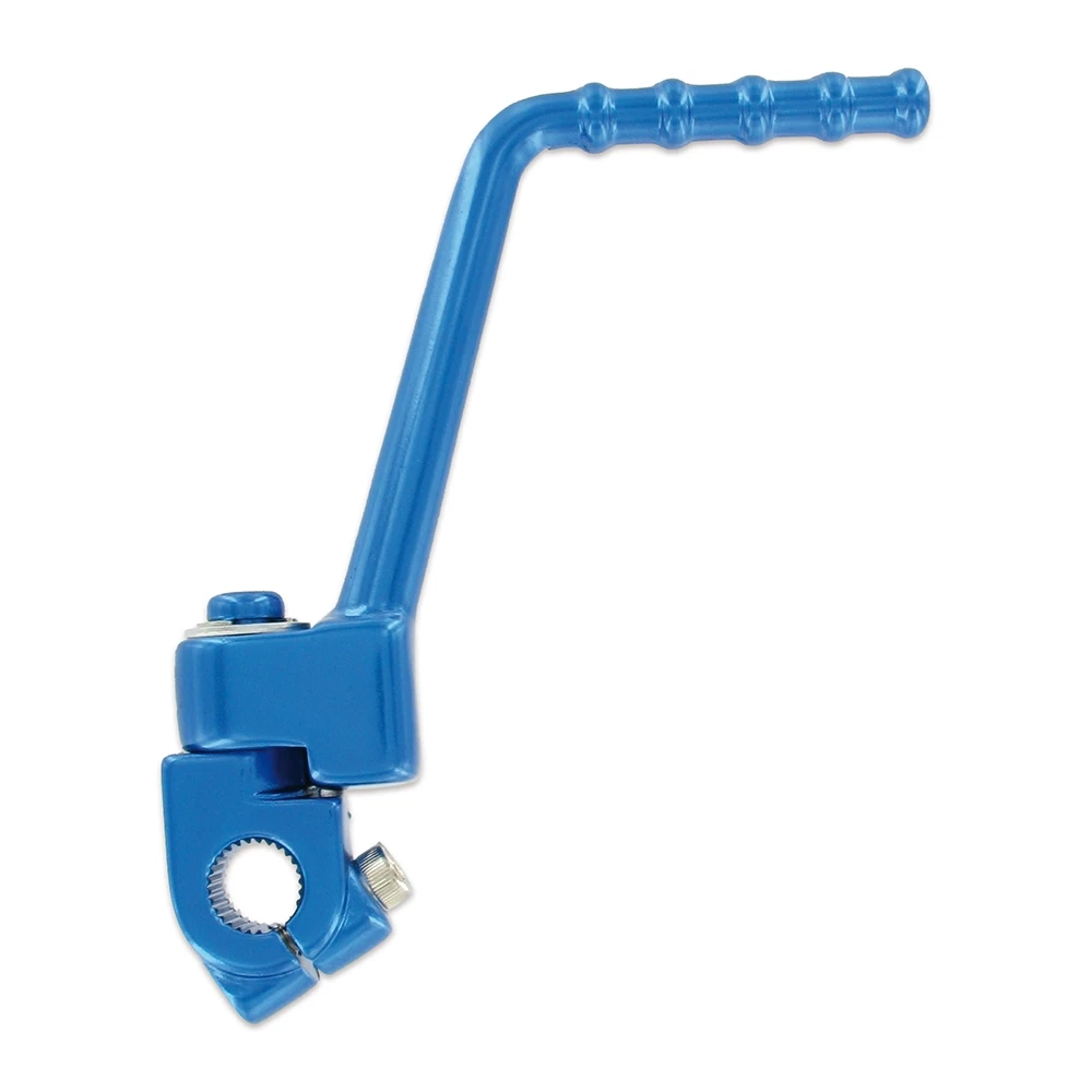 Kickstarter Minarelli AM6 alu blau eloxiert