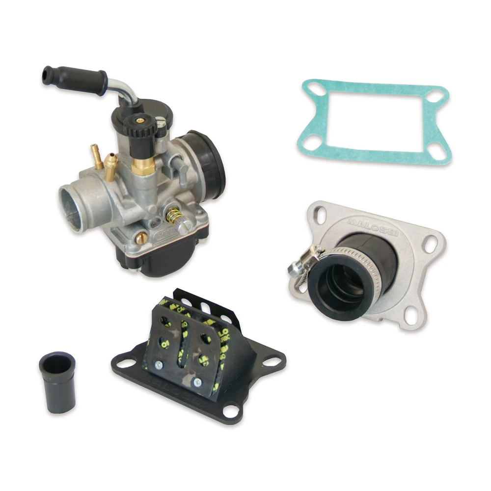 Vergaserkit Malossi 21mm Derbi Senda Membrane/Stutzen