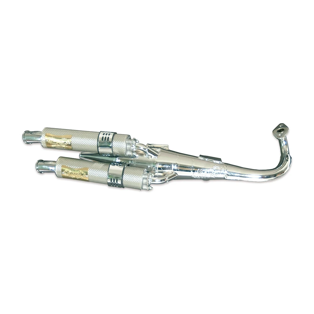 Auspuff DOUBLE Derbi Predator 50 2-t NETTOPREIS