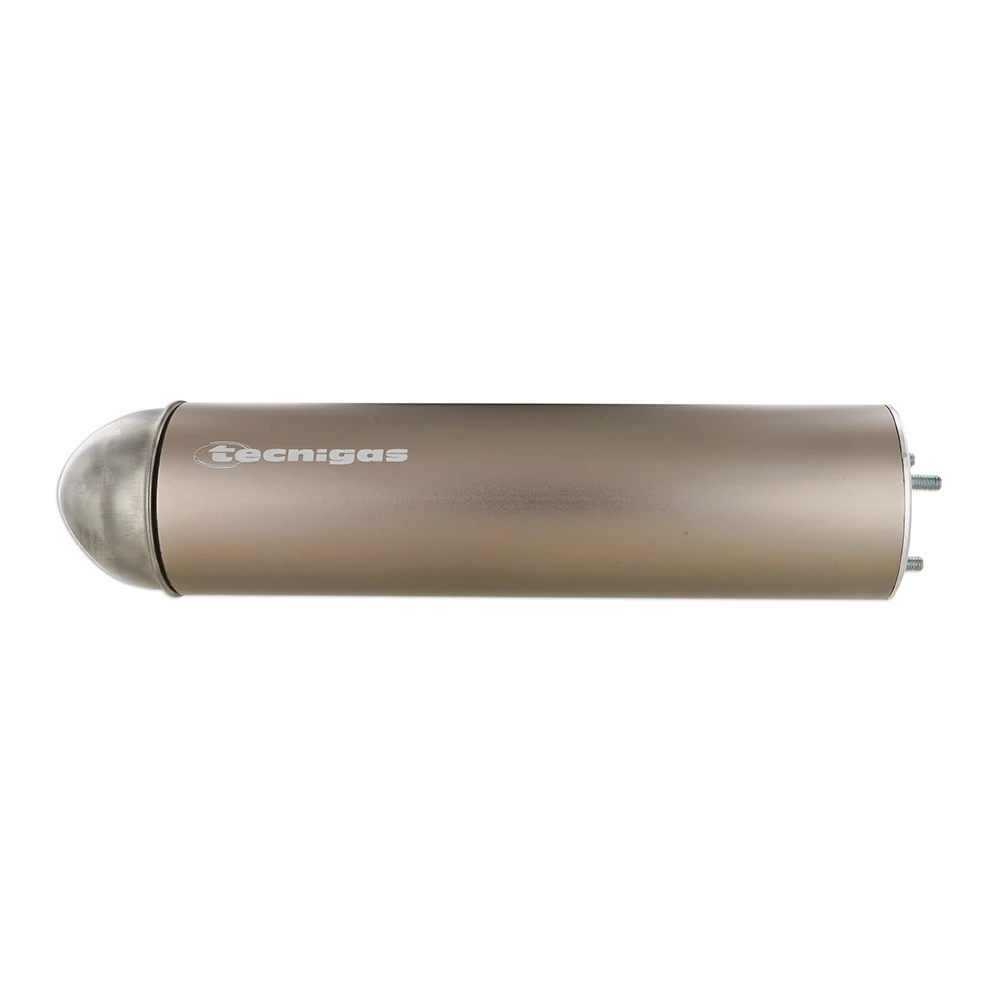 Schalldämpfer Tecnigas zu Auspuff E-NOX alu titan