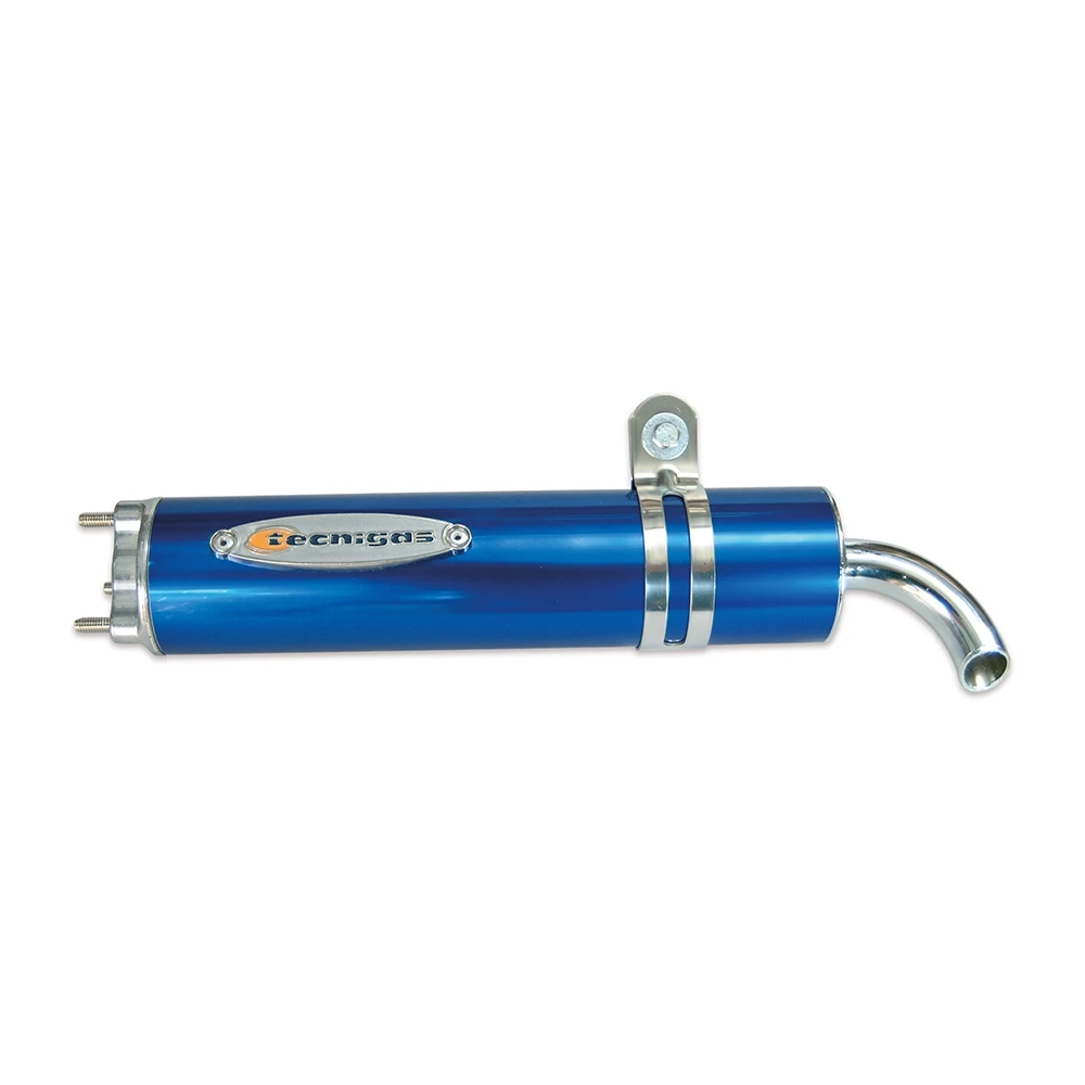 Schalldämpfer zu Auspuff Tecnigas Next R blau
