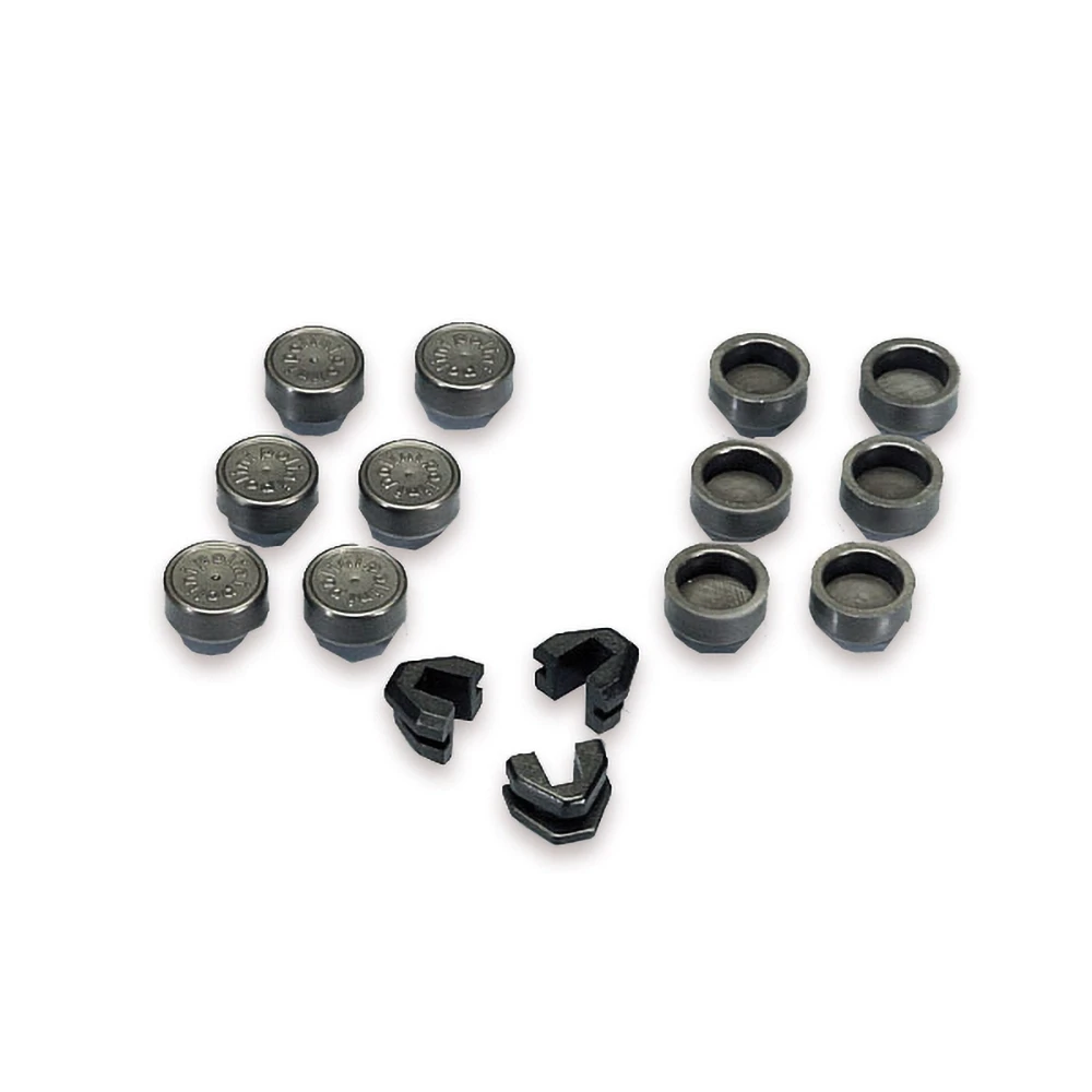 Plastikbüchsen Polini Variomat für 15x12mm (6 Stück)