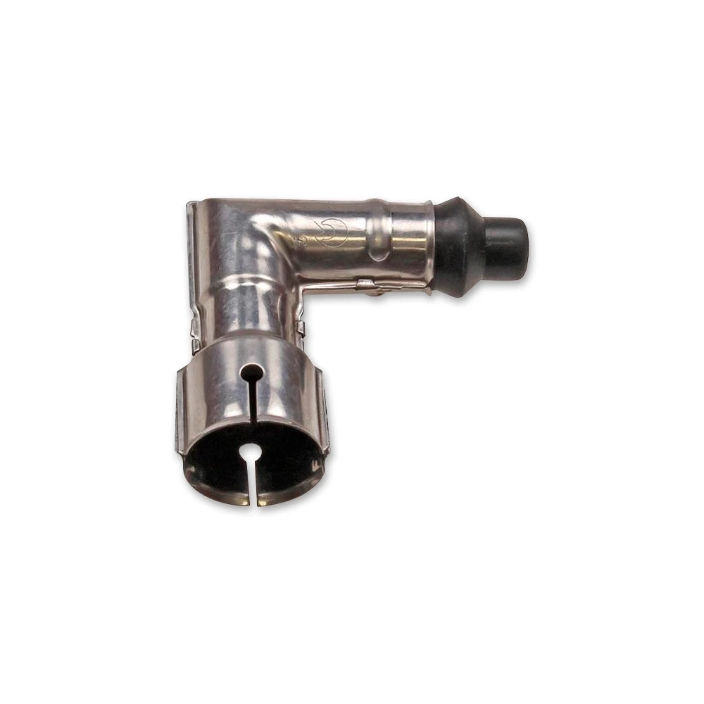 Kerzenstecker für Oldtimer 2-T 5KOhm chrom
