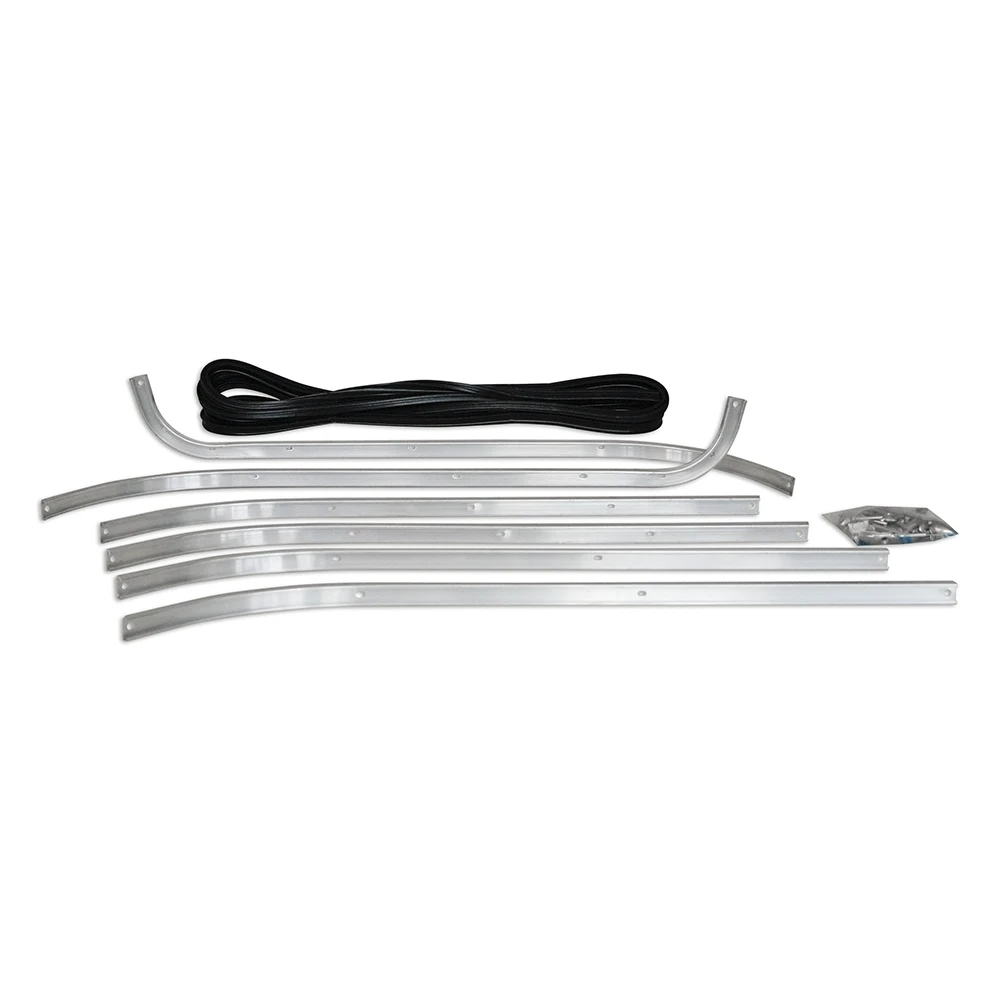 Trittbrettleisten Alu + Gummi 125VBB-150GL