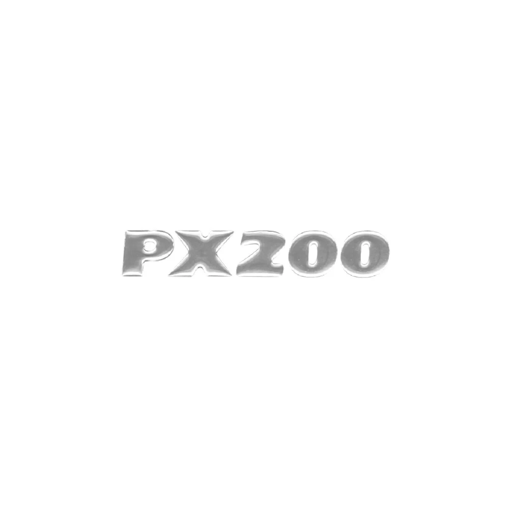 Emblem PX200 135x25mm, zum Kleben