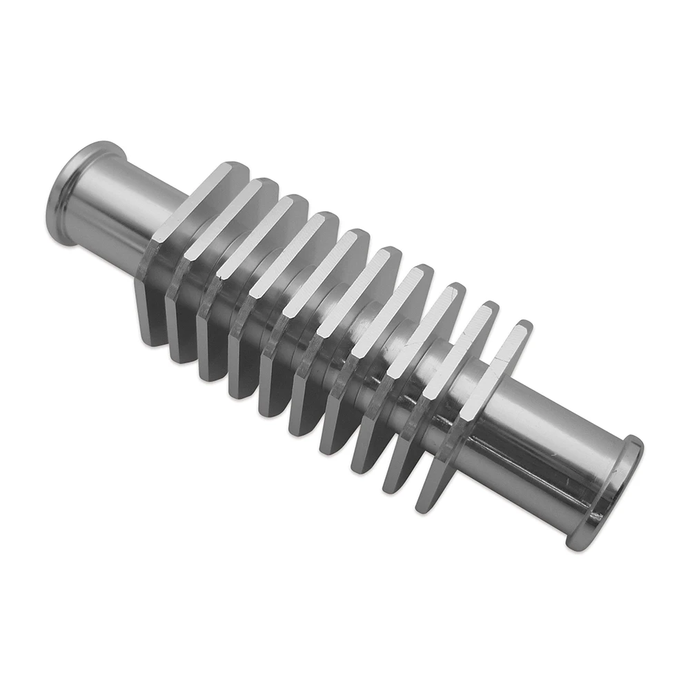Kühler Alu 4-Kant Anschluss 17mm (Länge 103mm)
