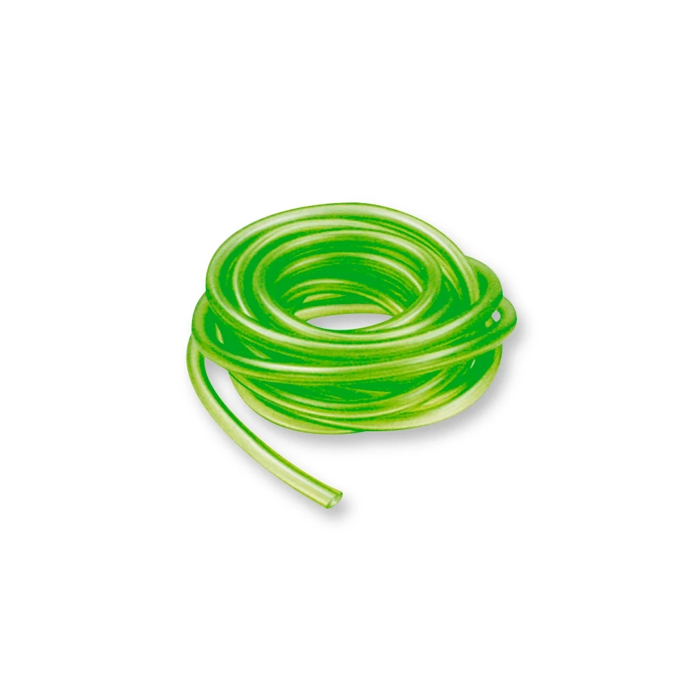 Benzinschlauch 5x10mm grün-transparent 50m