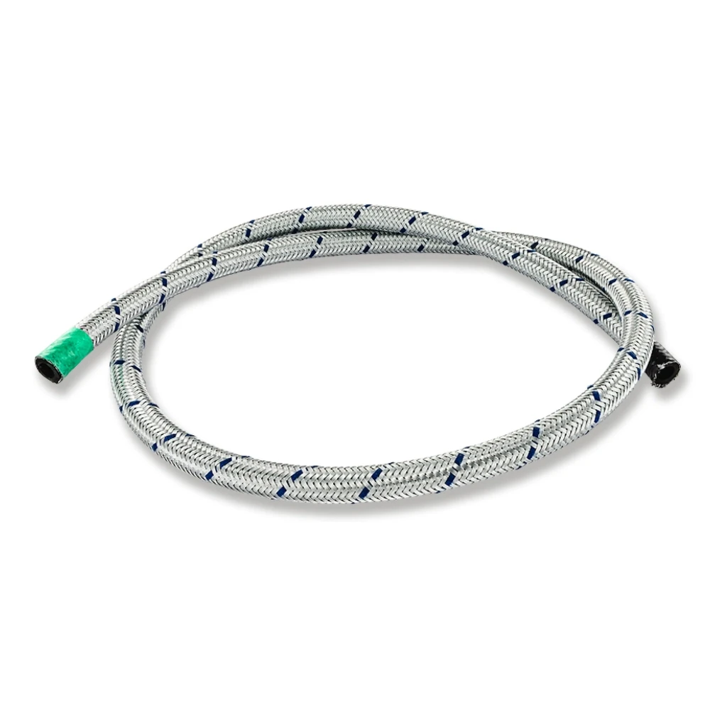 Benzinschlauch 6x10.5mm Stahlflex blue finish (1m)