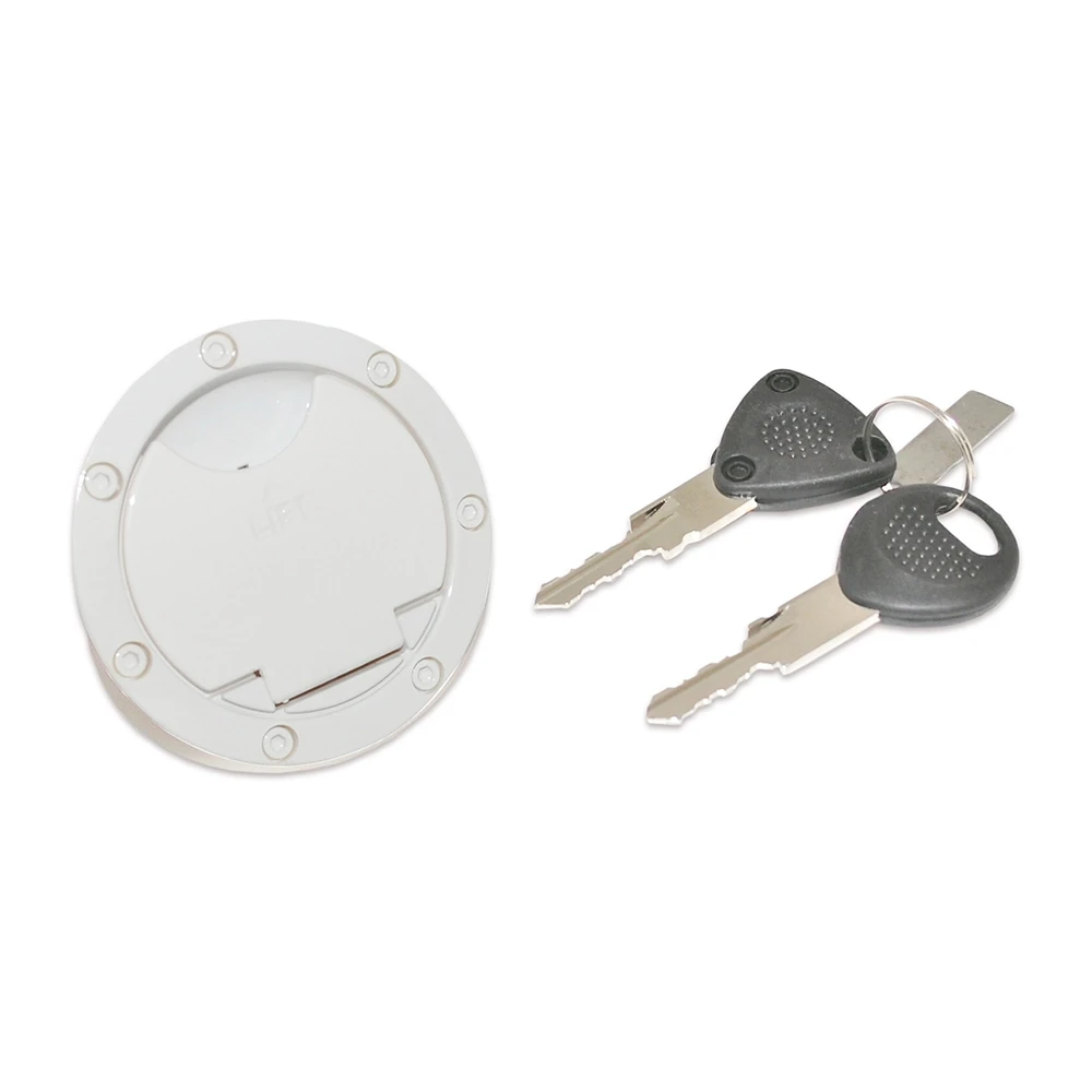Tankdeckel abschliessbar MBK Nitro/Yamaha Aerox weiss
