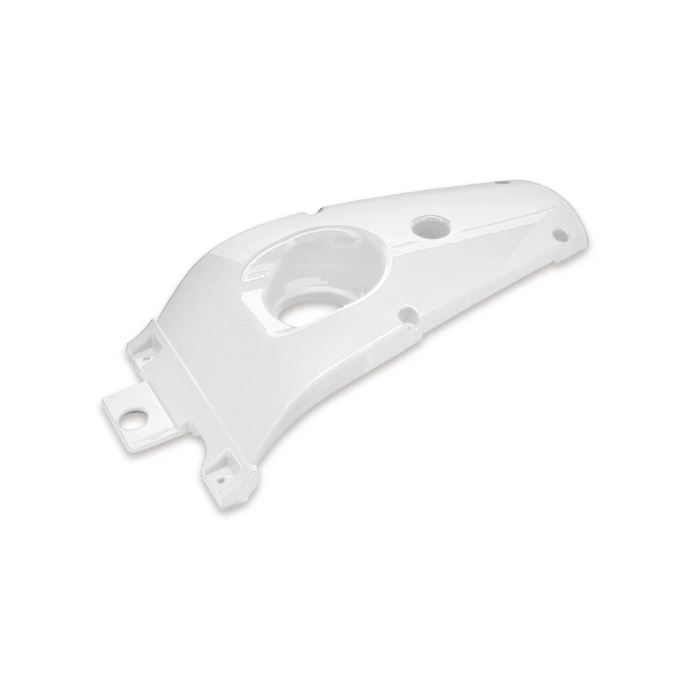 Soziusabdeckung TNT MBK Nitro/Yamaha Aerox weiss