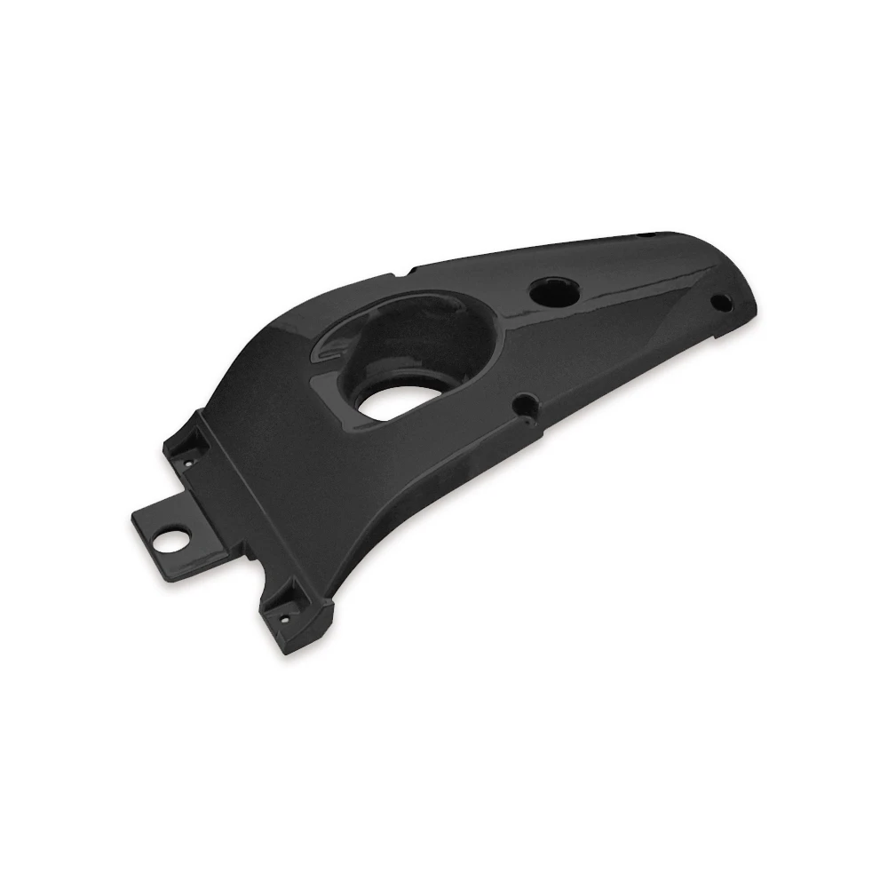 Soziusabdeckung TNT MBK Nitro/Yamaha Aerox schwarz met.
