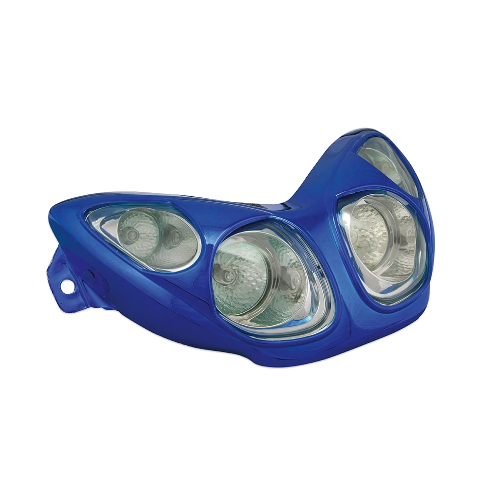 Scheinwerfer str8 MBK Nitro/YamahaAerox blau eloxiert NETTOPREIS