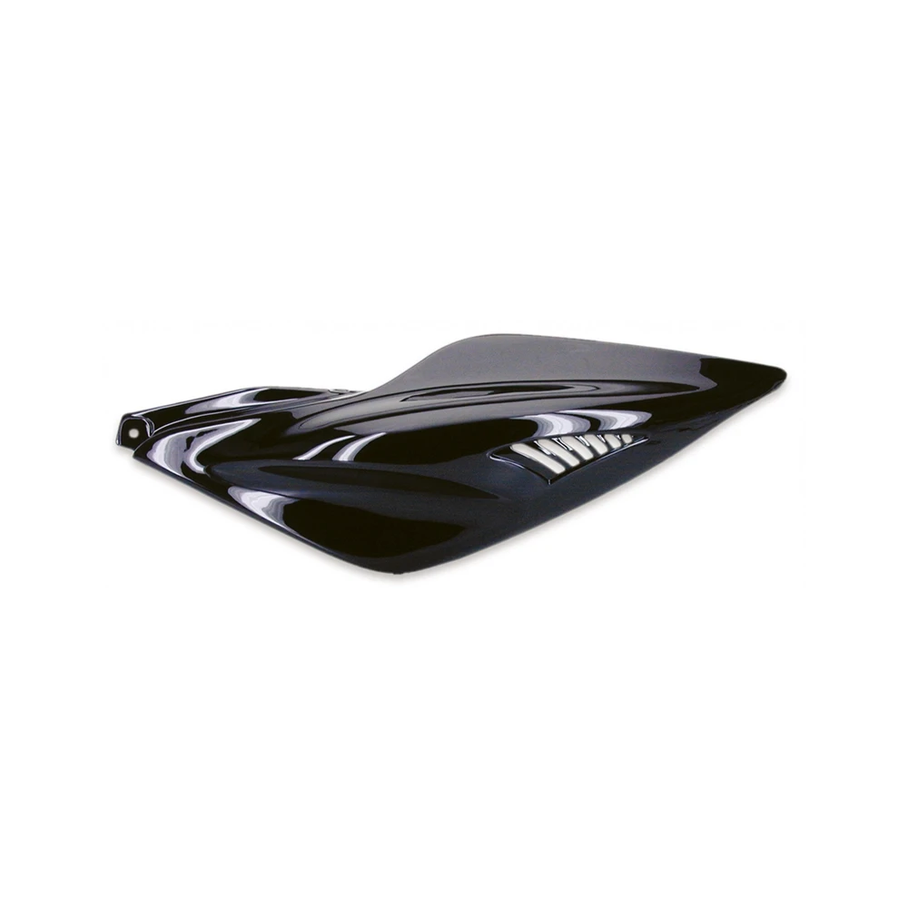 Verschalung Yamaha Aerox/MBK Nitro schwarz met. hinten links