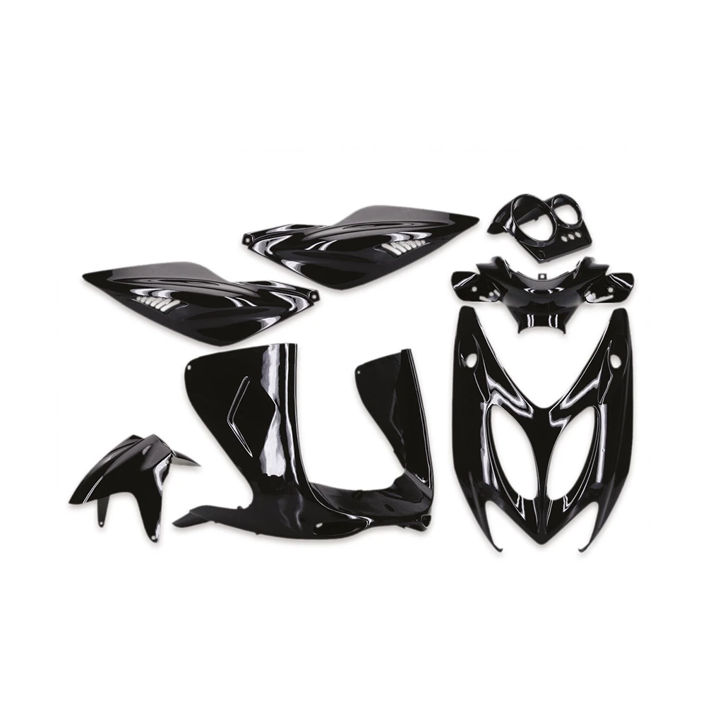 Verkleidungskit TNT 7-Teilig Yamaha Aerox/MBK Nitro schwarz met.
