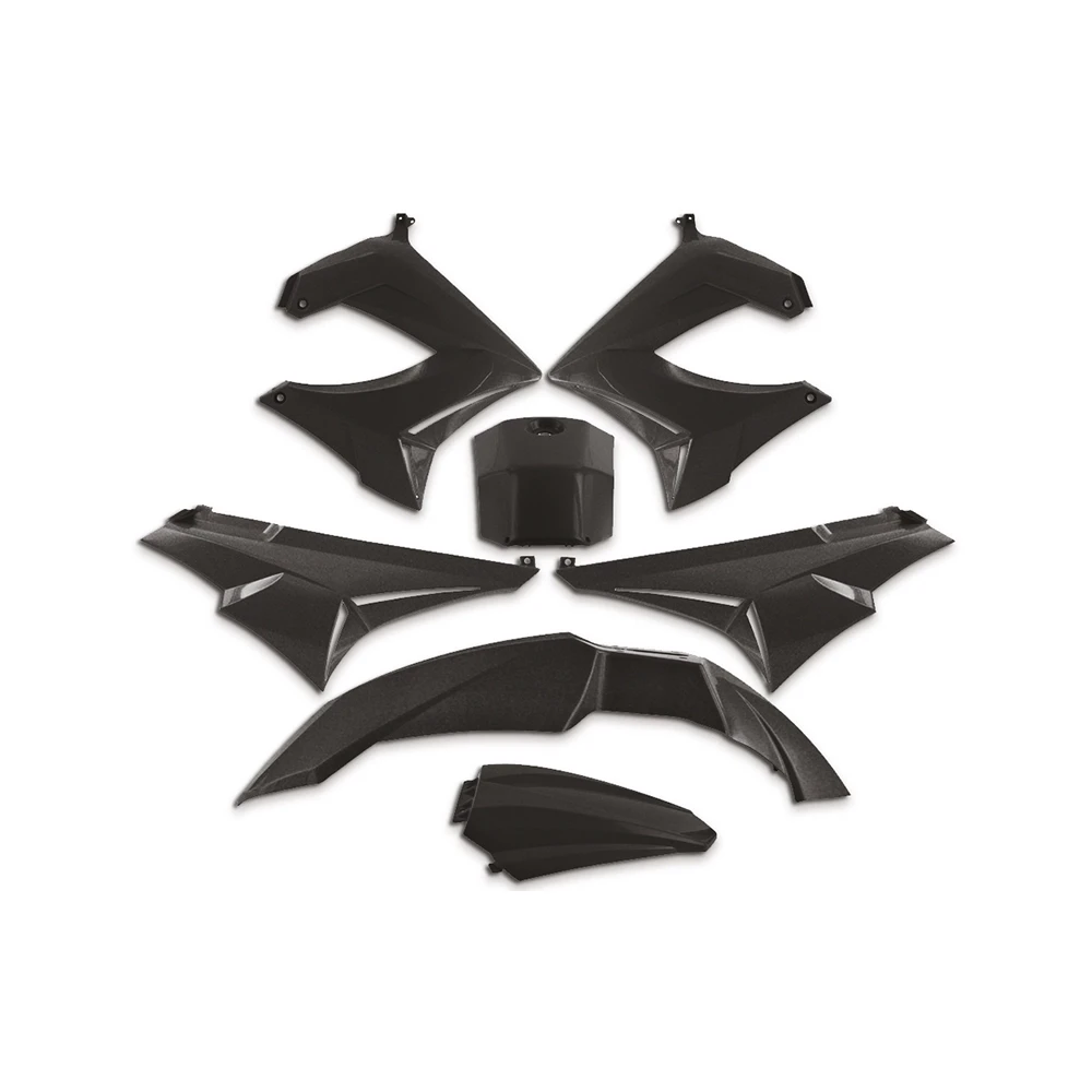 Verkleidungskit 7-Teilig Derbi Senda DRD/XTREM 2003 schwarz