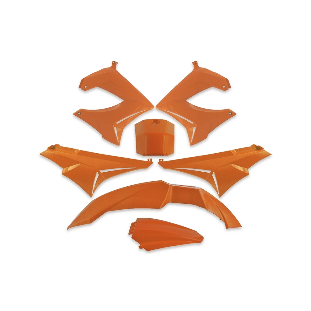 Verkleidungskit 7-Teilig Derbi Senda DRD/XTREM 2003 orange