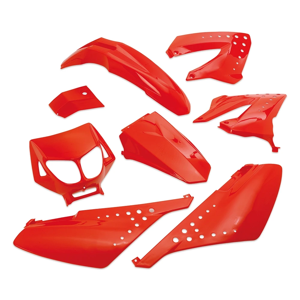 Verkleidungskit 8-Teilig Derbi Senda rot NETTOPREIS