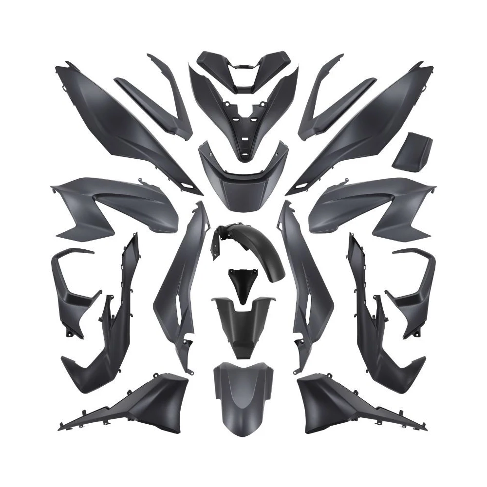 Verkleidungskit 22-teilig Honda Forza 125 21-22, Forza 350 21-22, dunkelgrau
