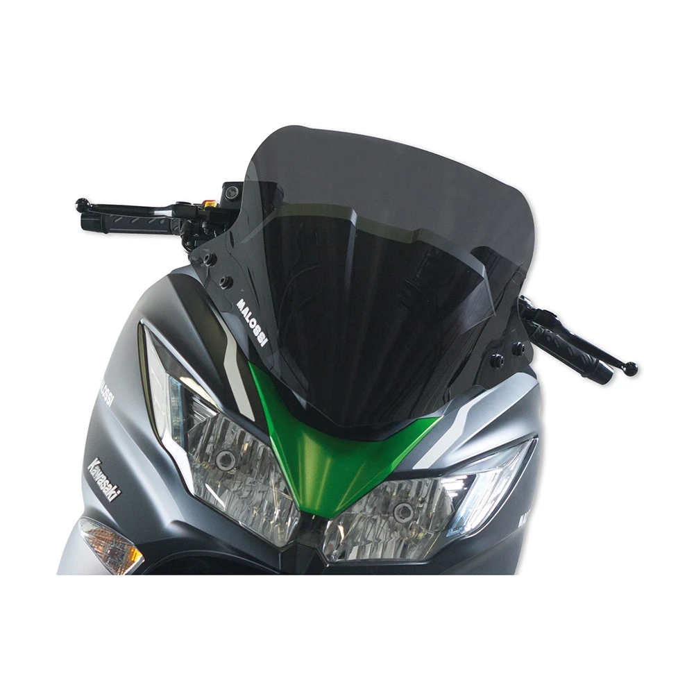 Windschutzscheibe Malossi dunkel getönt Kawasaki J 300/SE 14 ->