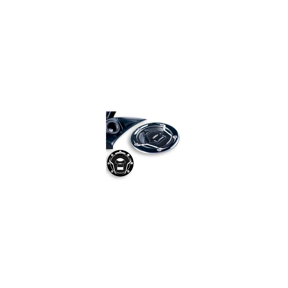 Tankdeckel-Cover Carbon-Look Puig Aprilia 2008 ->