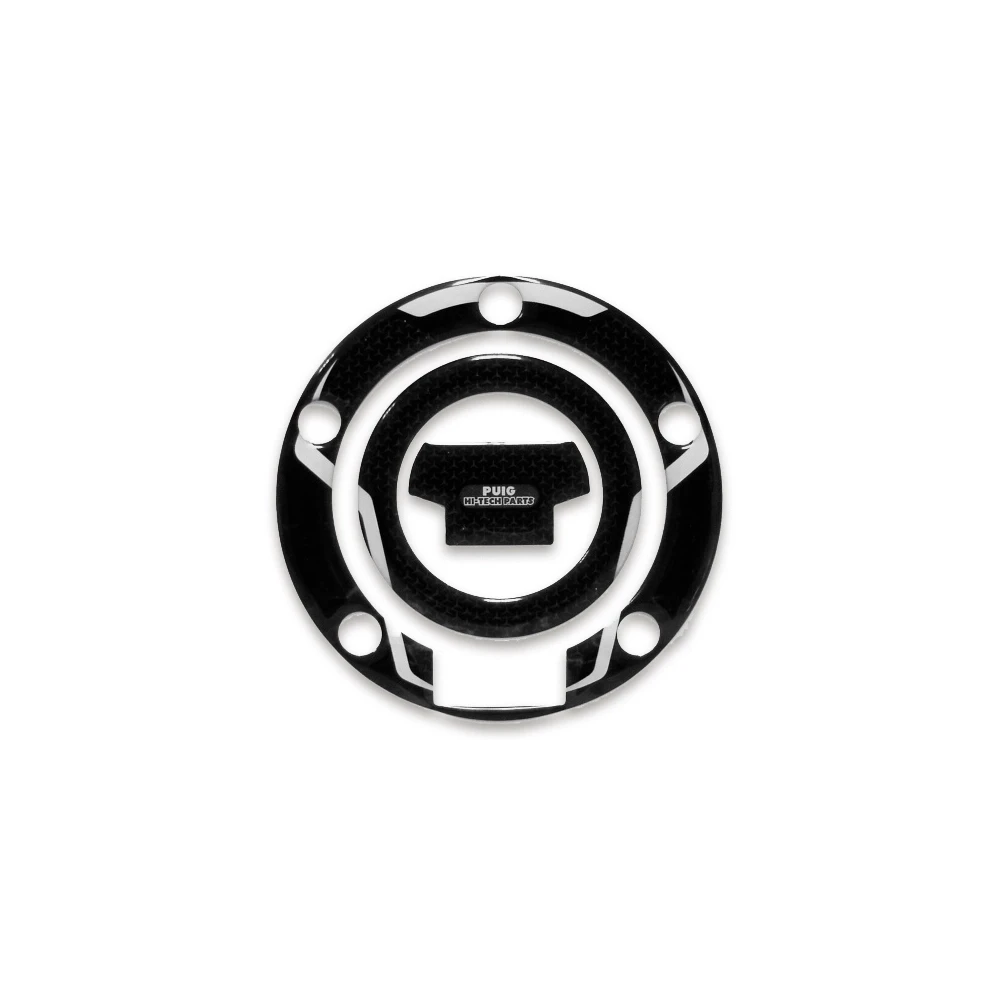 Tankdeckel-Cover Carbon-Look Puig Yamaha 2000 ->