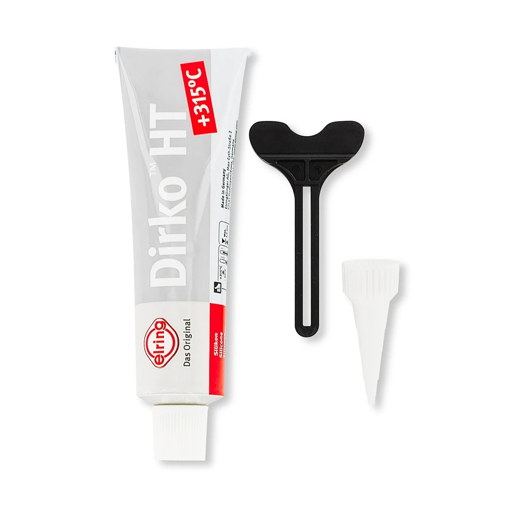Dichtmasse Elring Dirko HT Silikon dauerelastisch -60°C - +315°C RTV 70ml grau