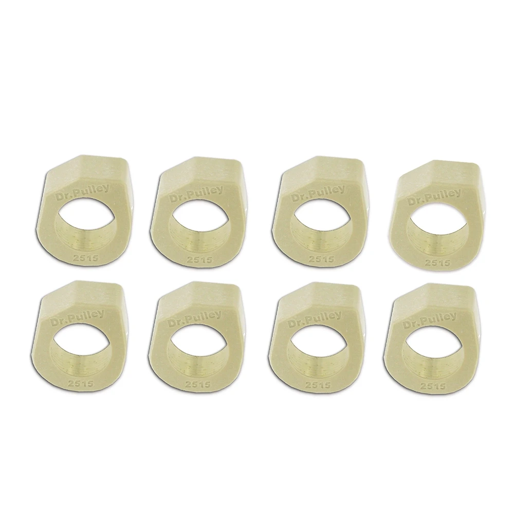 Variogewichte Sliding Roles Dr.Pulley 25x15mm 15gr. (8 Stück)