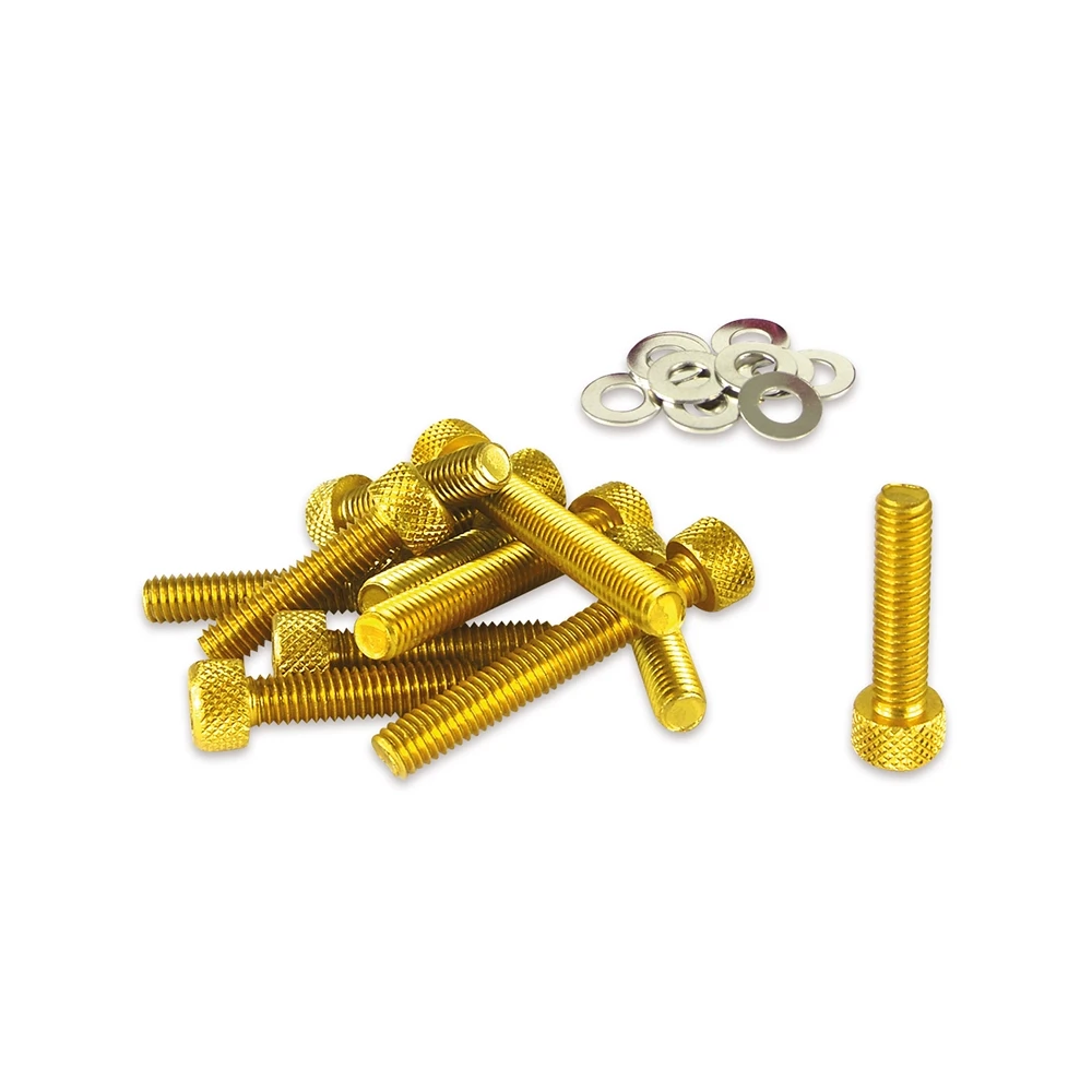 Schraubensatz gold Minarelli Scooter für Variomatikdeckel