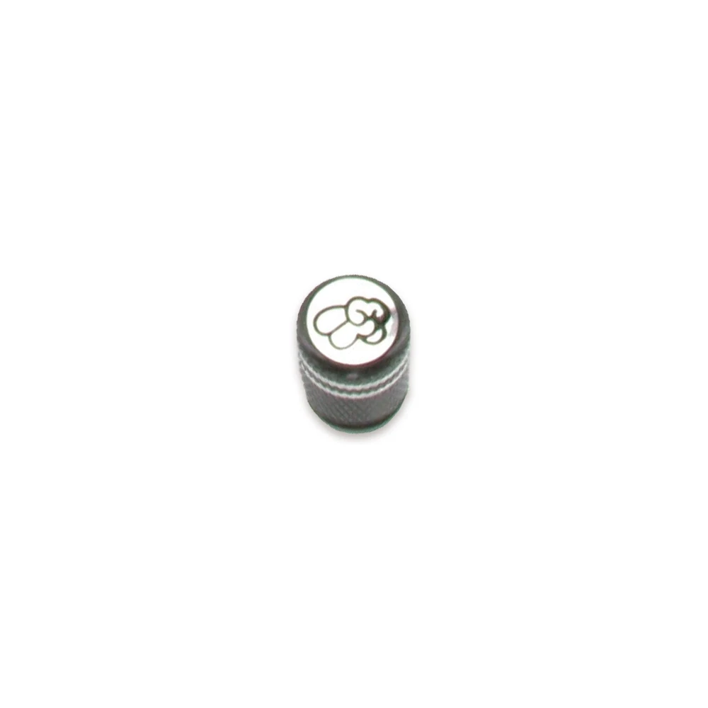 Ventildeckel Vicma alu schwarz (2 Stück)
