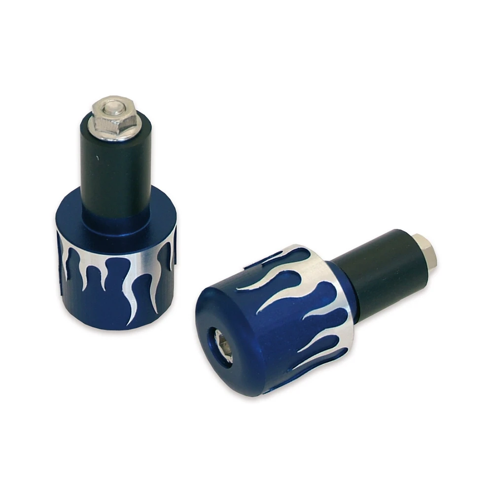 Lenkerendzapfen STR8 Flame blau (Paar) NETTOPREIS