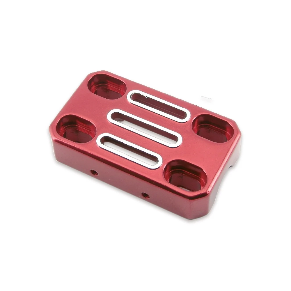 Befestigung Lenker alu 55/70 mm rot NETTOPREIS