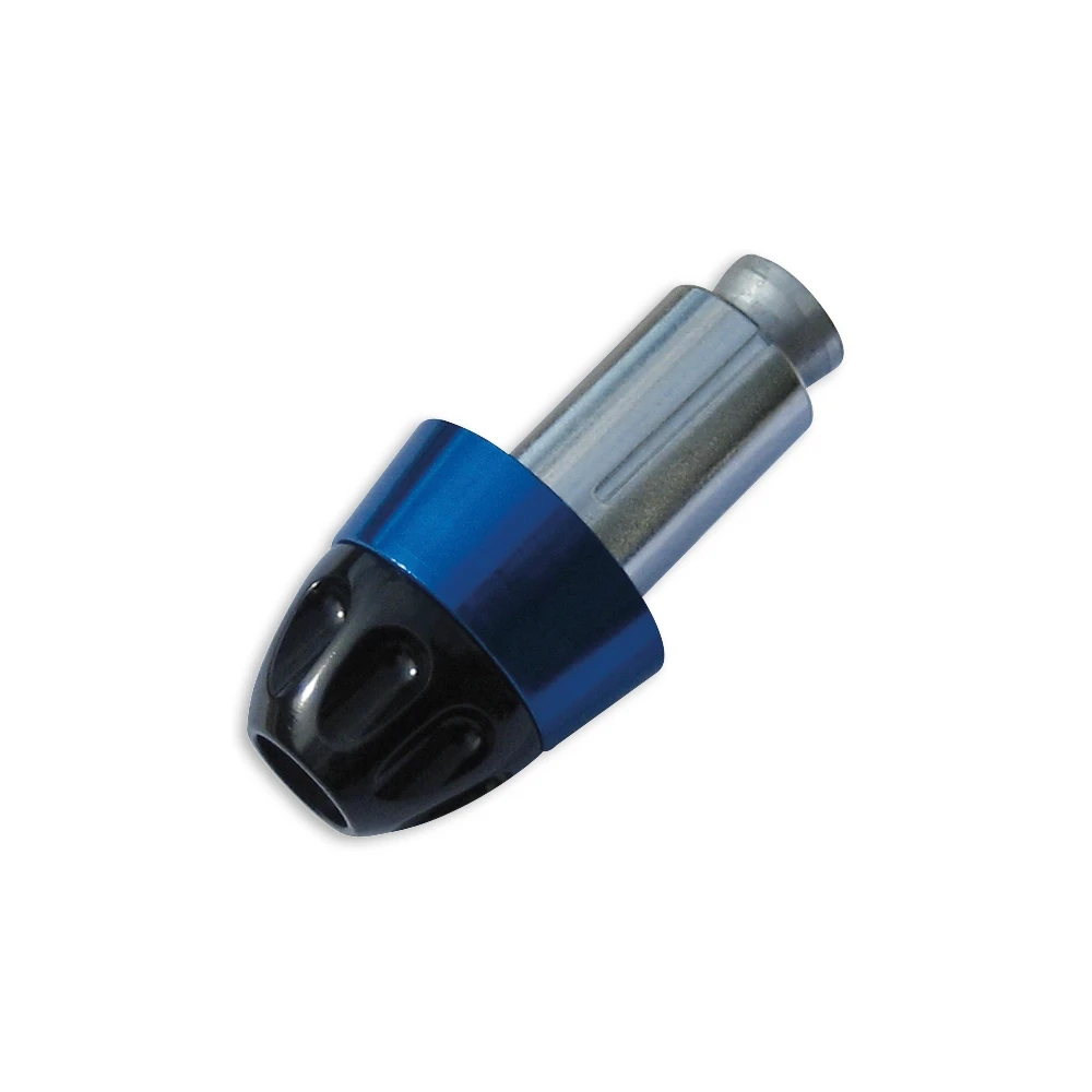 Lenkerendzapfen Rage Alu schwarz-blau (2 Stück)