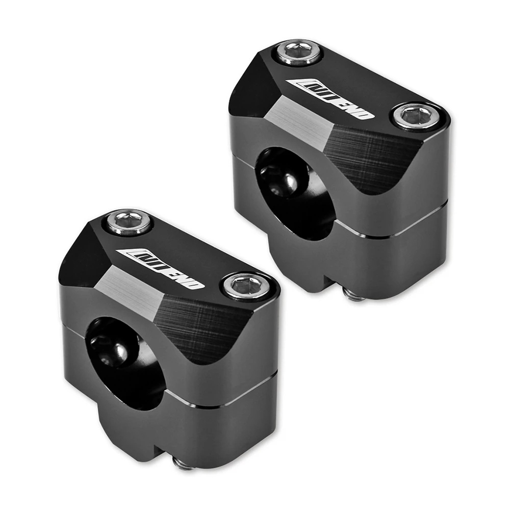 Lenkeradapter 22mm auf 28.6mm inkl. Schrauben schwarz