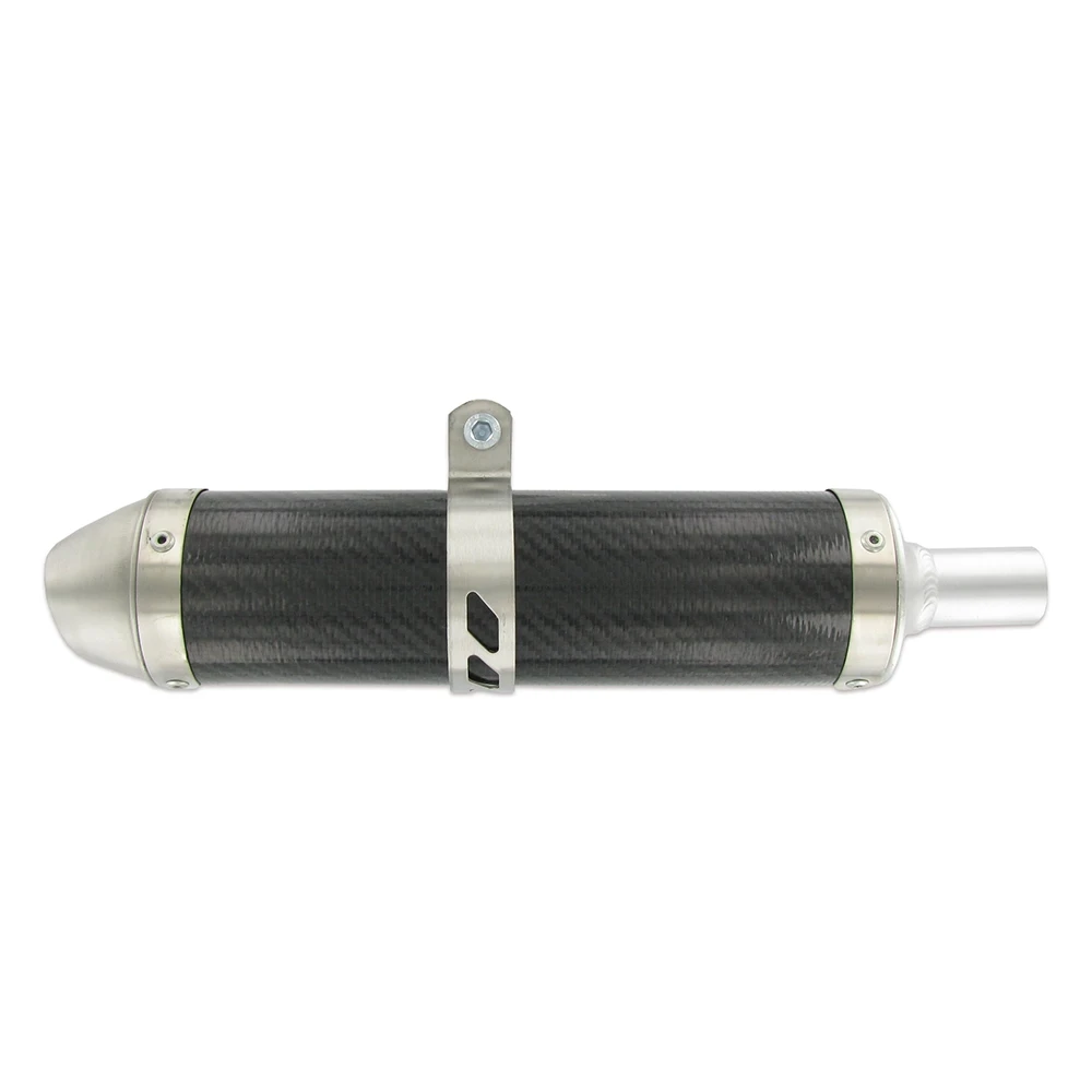 Schalldämpfer Giannelli rund carbon universal (Anschluss 24mm)