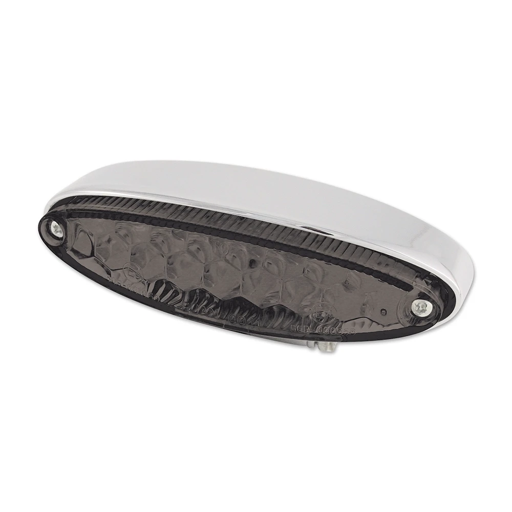 Rücklicht LED SHIN YO NUMBER1 mit Halter, chrom/getönt E-Hom
