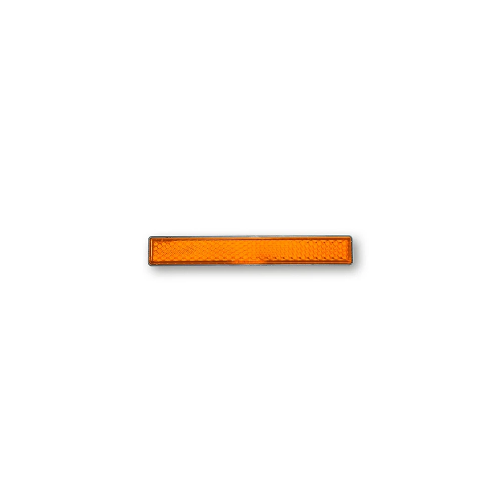 Rückstrahler SHIN YO rechteckig 103x16mm orange, z. kleben E-Hom